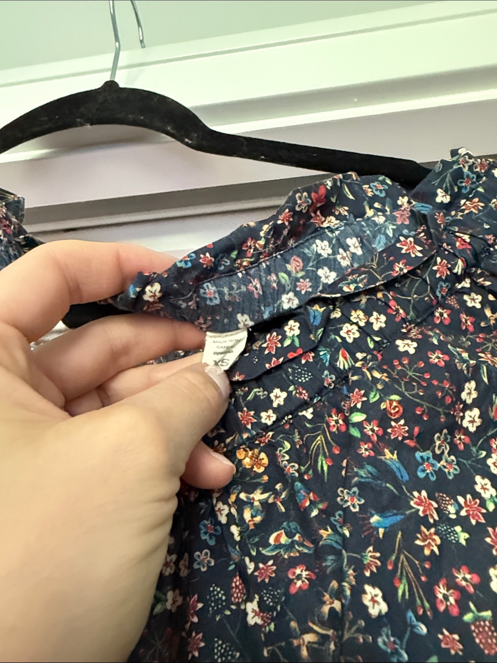 Doen Dark Floral mini dress - Picture 3 of 6